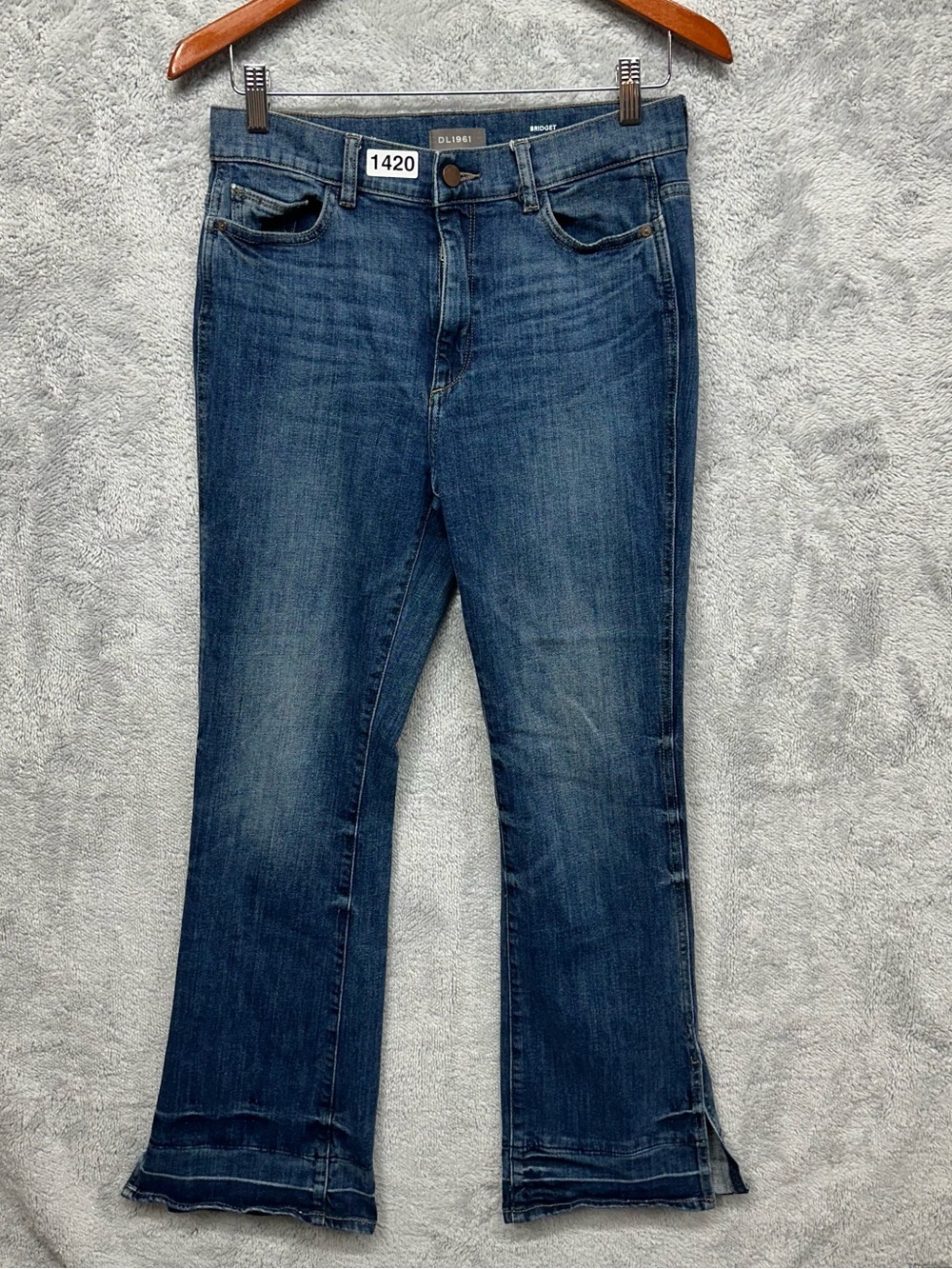 DL1961 Bridget High Rise Instasculpt Boot Jeans Women’s 29 Medium Wash